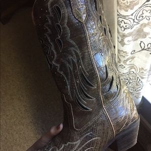 Lightly worn boots